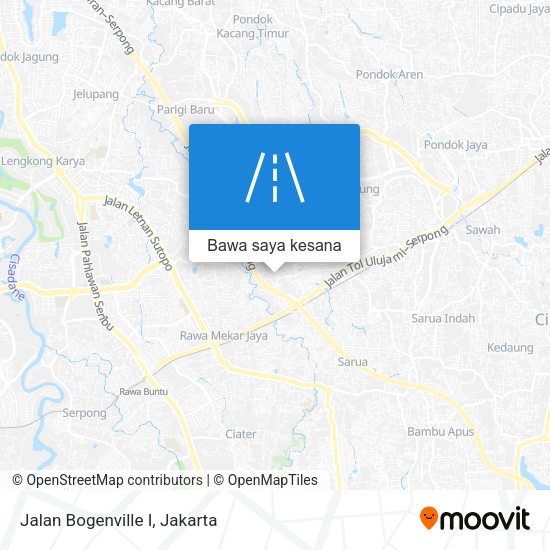 Peta Jalan Bogenville I