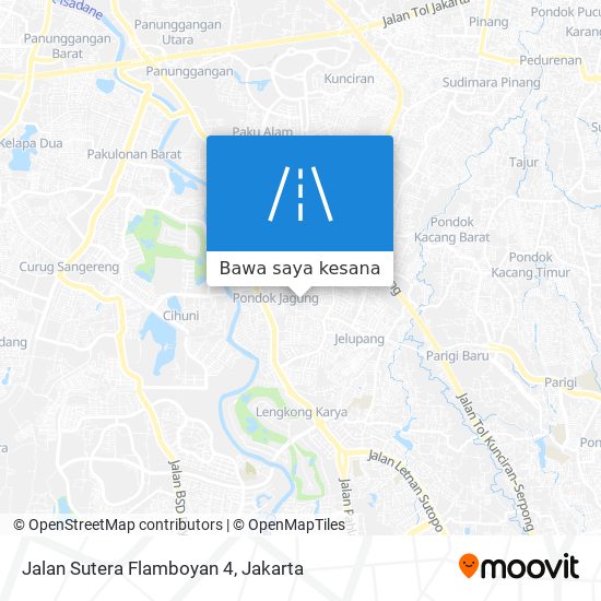 Peta Jalan Sutera Flamboyan 4