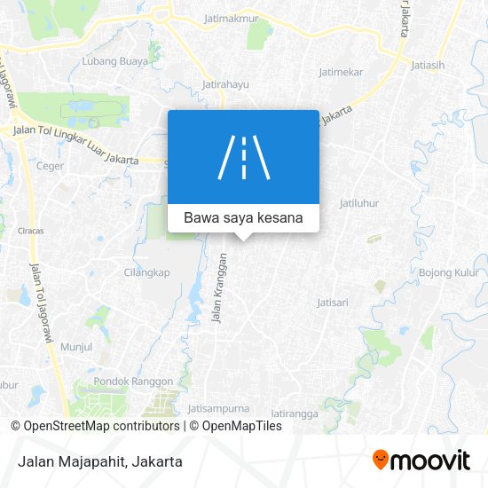 Peta Jalan Majapahit