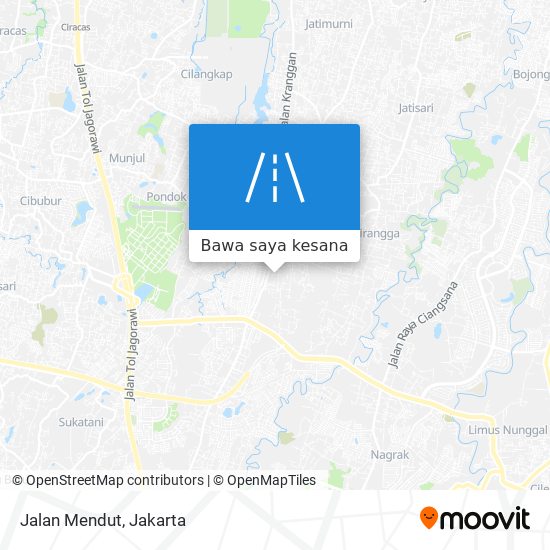 Peta Jalan Mendut