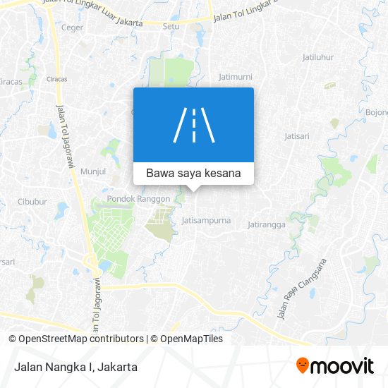 Peta Jalan Nangka I