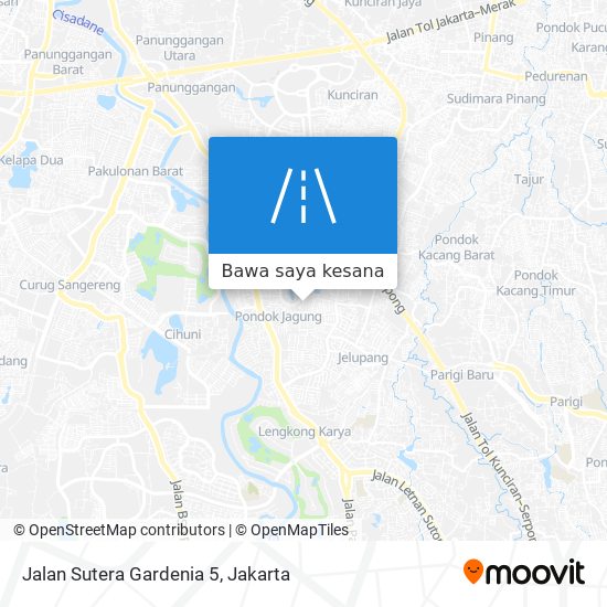 Peta Jalan Sutera Gardenia 5