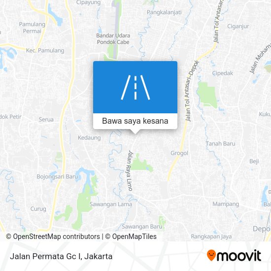 Peta Jalan Permata Gc I