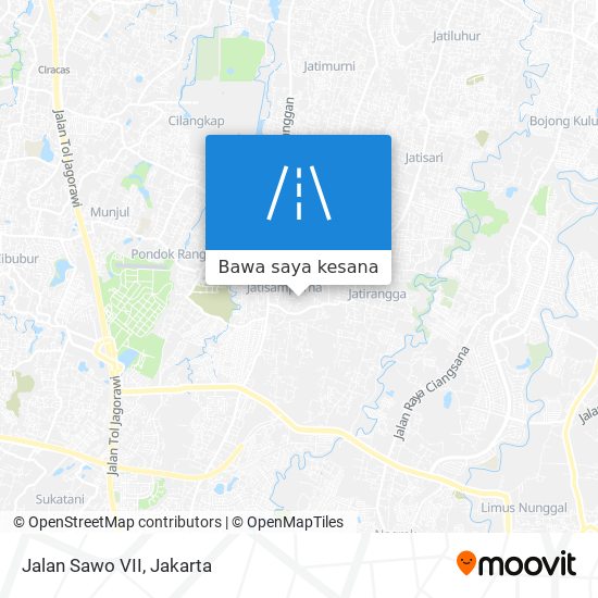 Peta Jalan Sawo VII