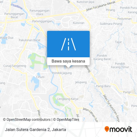 Peta Jalan Sutera Gardenia 2