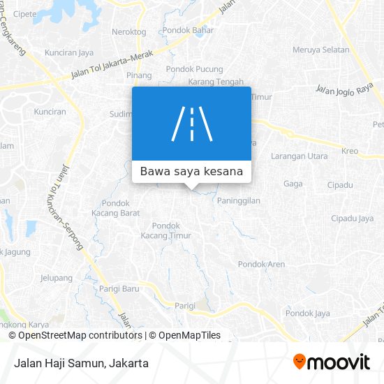 Peta Jalan Haji Samun