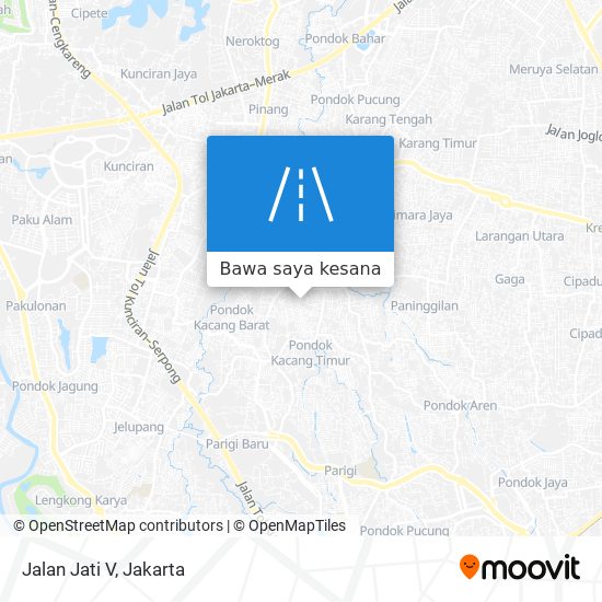 Peta Jalan Jati V