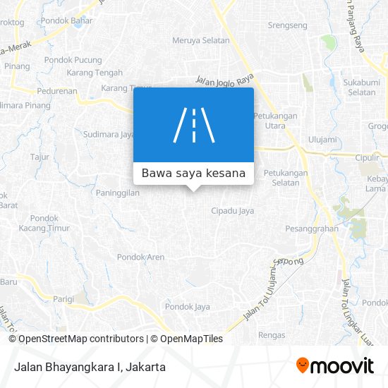 Peta Jalan Bhayangkara I