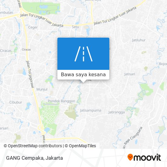 Peta GANG Cempaka