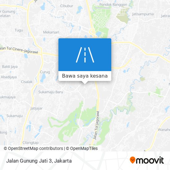 Peta Jalan Gunung Jati 3