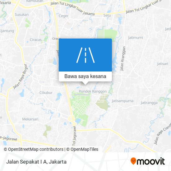 Peta Jalan Sepakat I A