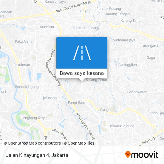 Peta Jalan Kinayungan 4