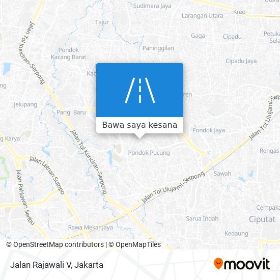 Peta Jalan Rajawali V