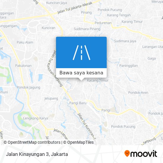 Peta Jalan Kinayungan 3