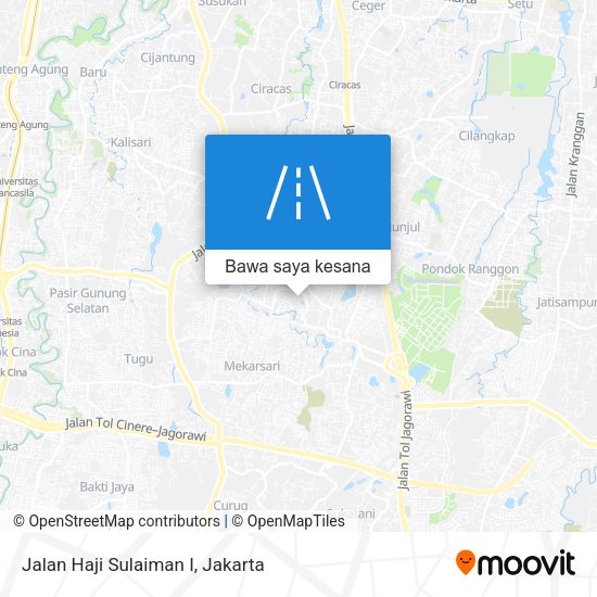 Peta Jalan Haji Sulaiman I