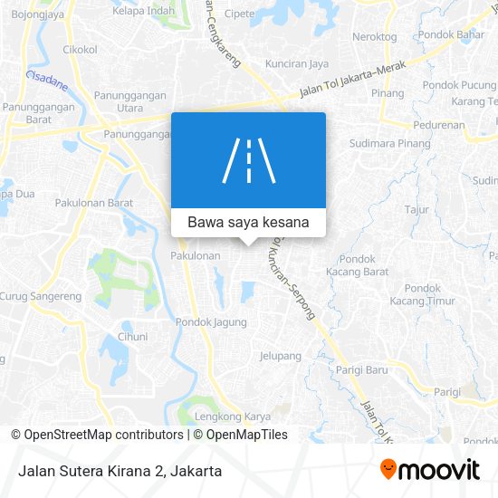 Peta Jalan Sutera Kirana 2