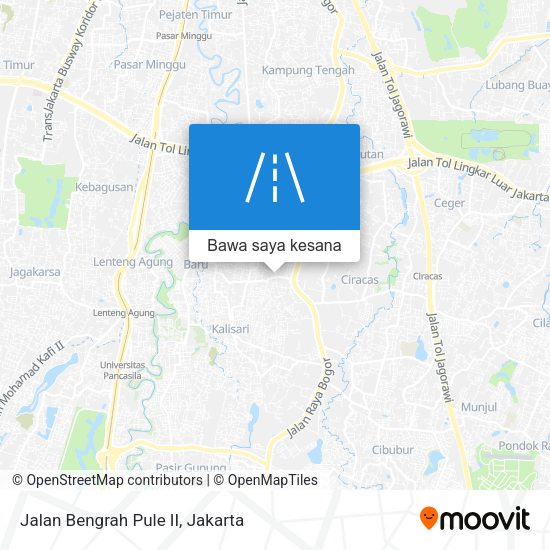 Peta Jalan Bengrah Pule II