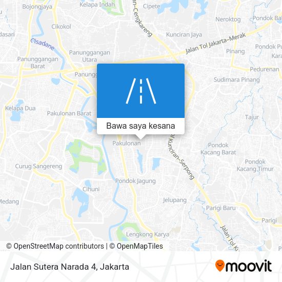 Peta Jalan Sutera Narada 4