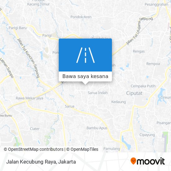 Peta Jalan Kecubung Raya