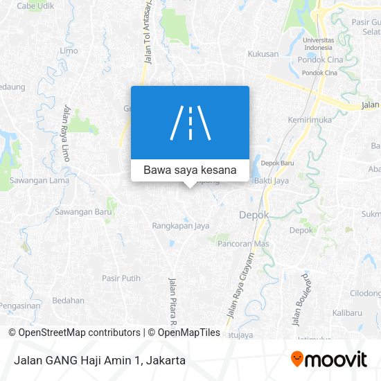 Peta Jalan GANG Haji Amin 1