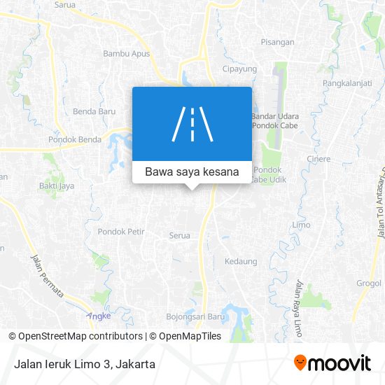 Peta Jalan Ieruk Limo 3