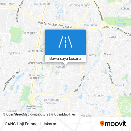 Peta GANG Haji Entong II