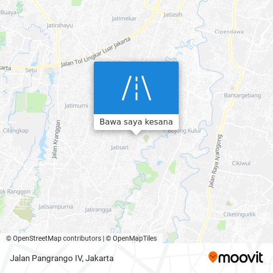 Peta Jalan Pangrango IV