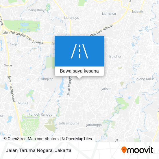 Peta Jalan Taruma Negara