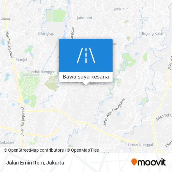 Peta Jalan Emin Item