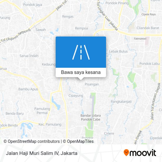 Peta Jalan Haji Muri Salim IV
