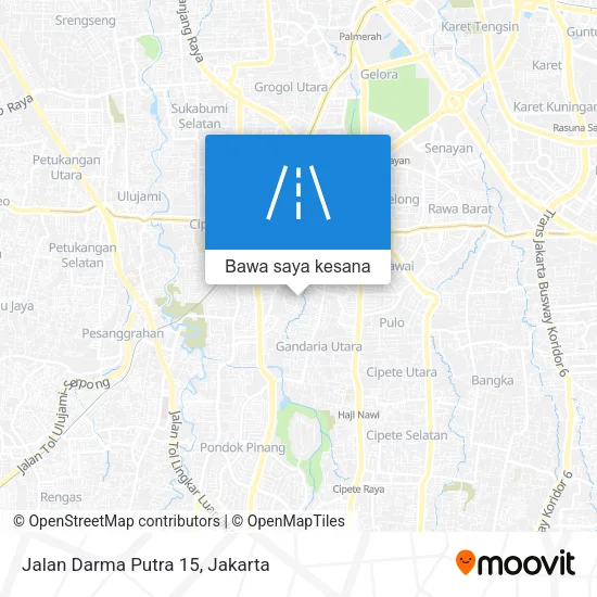 Peta Jalan Darma Putra 15