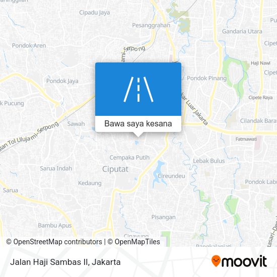 Peta Jalan Haji Sambas II