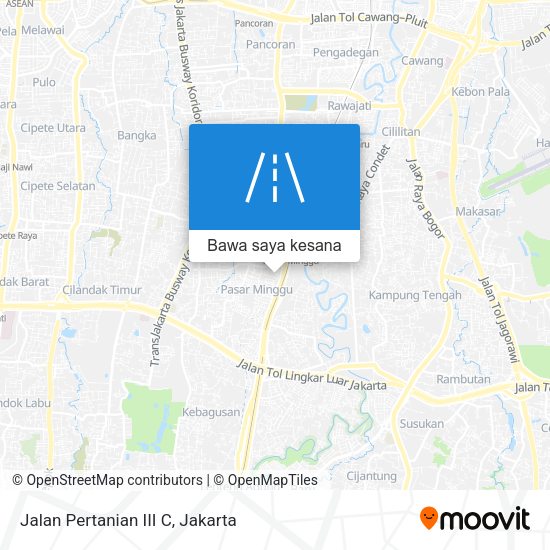 Peta Jalan Pertanian III C