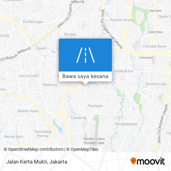 Peta Jalan Kerta Mukti