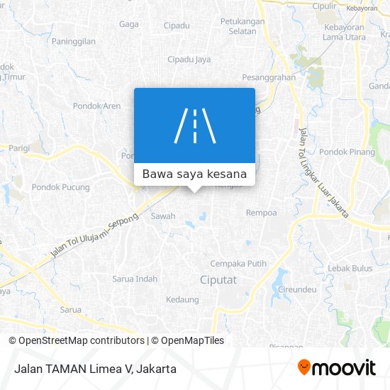 Peta Jalan TAMAN Limea V