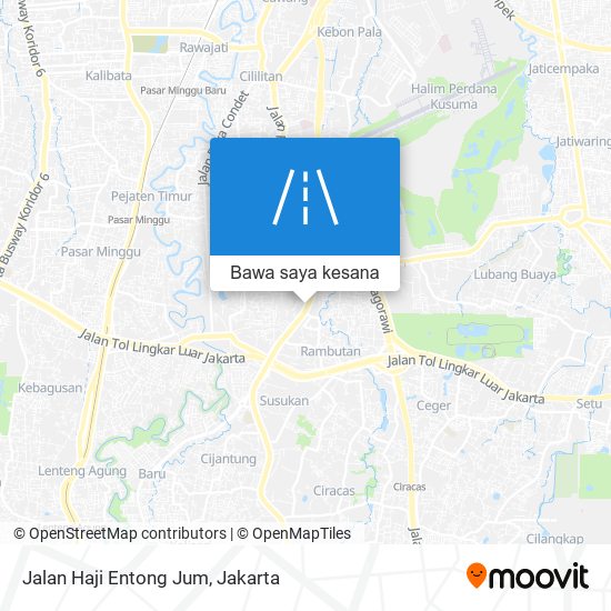 Peta Jalan Haji Entong Jum