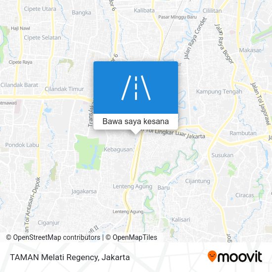 Peta TAMAN Melati Regency