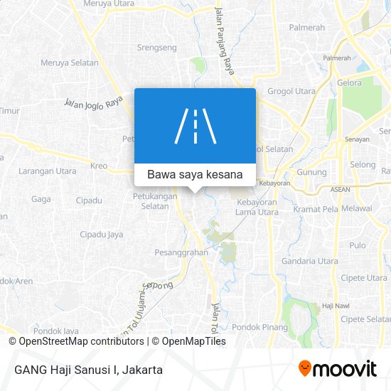 Peta GANG Haji Sanusi I