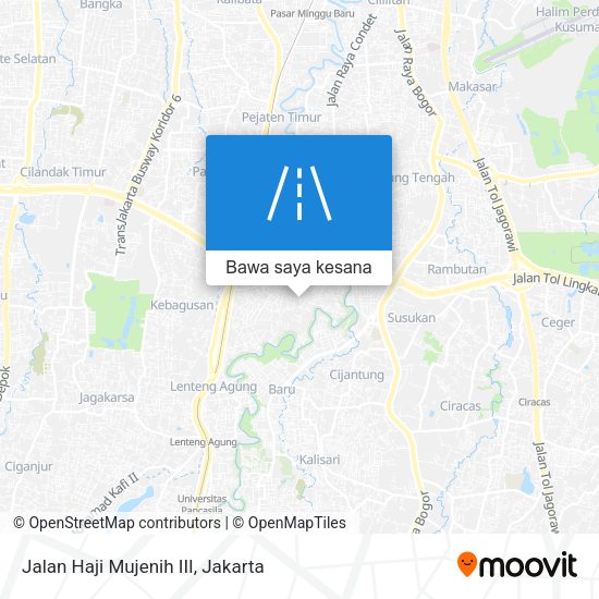 Peta Jalan Haji Mujenih III