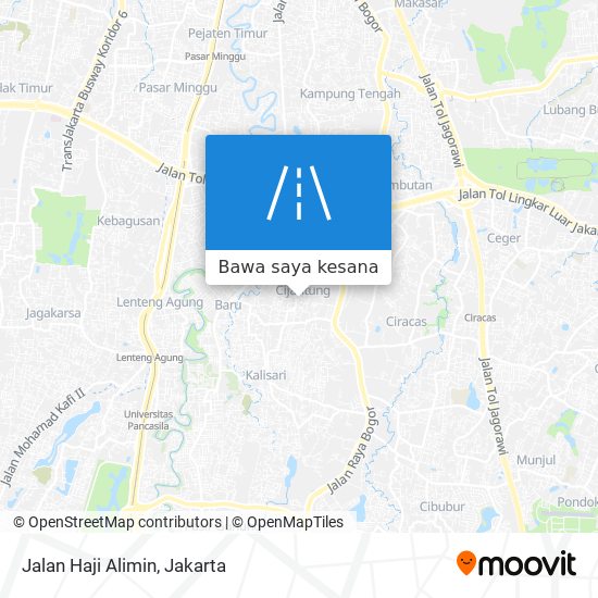 Peta Jalan Haji Alimin