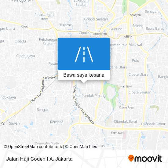 Peta Jalan Haji Goden I A
