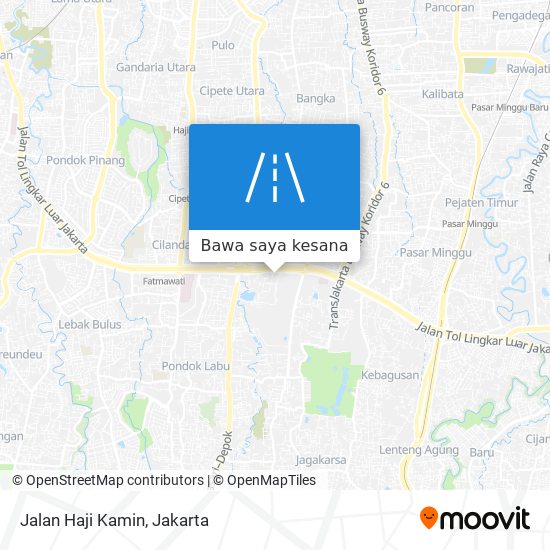 Peta Jalan Haji Kamin