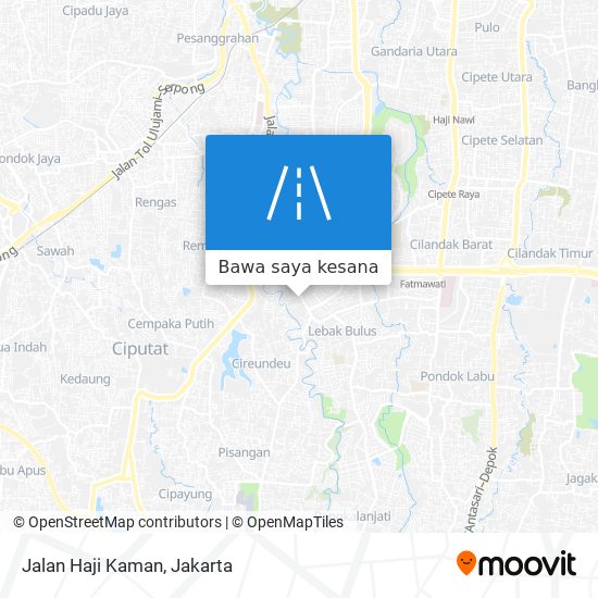 Peta Jalan Haji Kaman