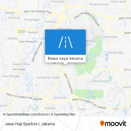 Peta Jalan Haji Syarbini I