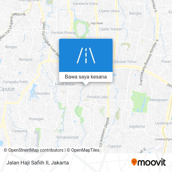 Peta Jalan Haji Safiih II