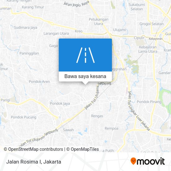 Peta Jalan Rosima I