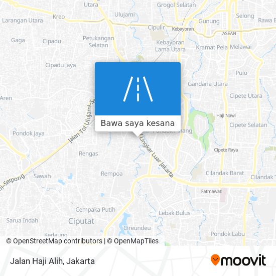 Peta Jalan Haji Alih