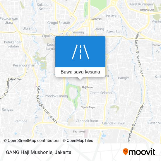 Peta GANG Haji Mushonie