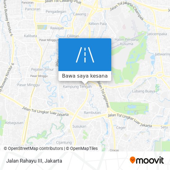 Peta Jalan Rahayu III