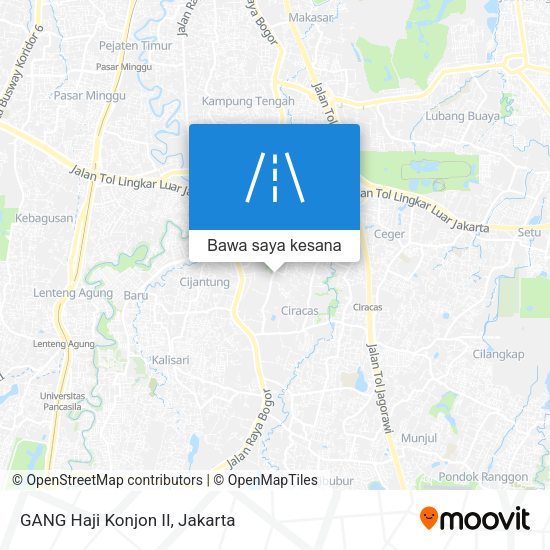 Peta GANG Haji Konjon II